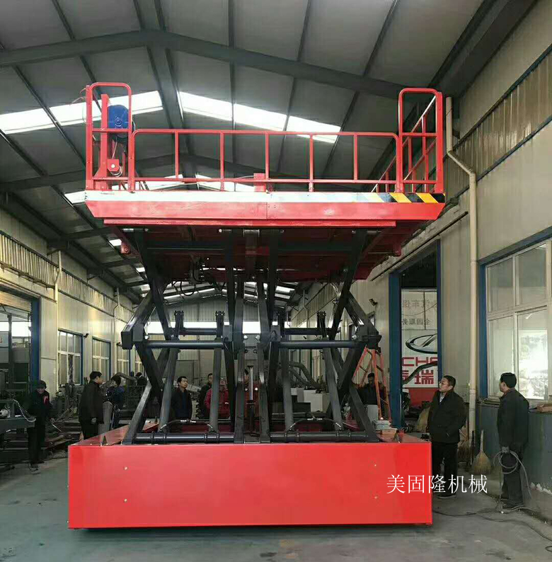 白杨大型双跨固定式升降机厂家