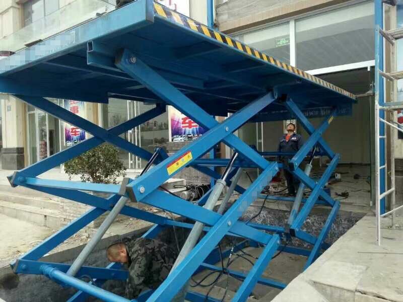 白杨固定剪叉式升降货梯